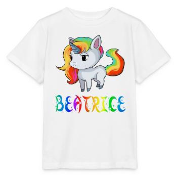 Einhorn Beatrice - T-shirt bio MINI CREATOR Stanley/Stella Enfant - blanc - Devant - Maike (125cm)