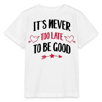 énonciation drôle - T-shirt bio MINI CREATOR Stanley/Stella Enfant - blanc - Devant - Maike (125cm)