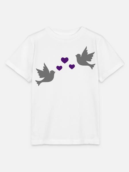 Liebe - Stanley/Stella Kinder T-Shirt MINI CREATOR  - Weiß