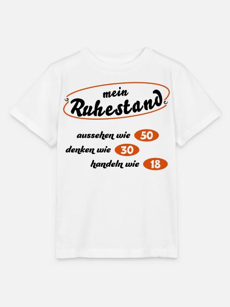 Rentner - Stanley/Stella Kinder T-Shirt MINI CREATOR  - Weiß
