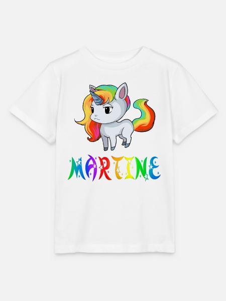 Einhorn Martine - Stanley/Stella Kinder T-Shirt MINI CREATOR  - Weiß