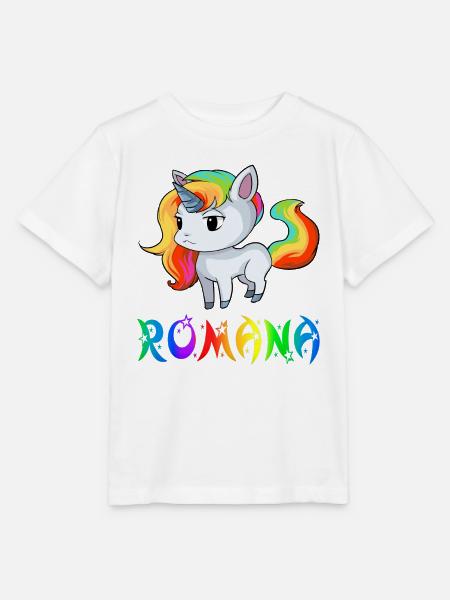 Einhorn Romana - Stanley/Stella Kinder T-Shirt MINI CREATOR  - Weiß