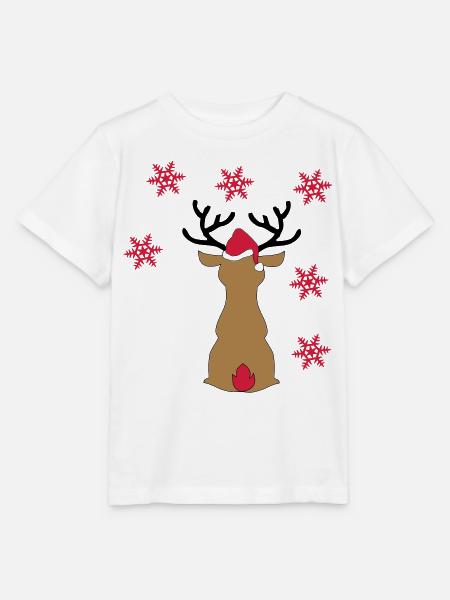 Elch - Stanley/Stella Kinder T-Shirt MINI CREATOR - Weiß