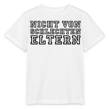 Nicht von schlechten Eltern - Stanley/Stella Kinder T-Shirt MINI CREATOR  - Weiß - Vorne - Maike (125cm)