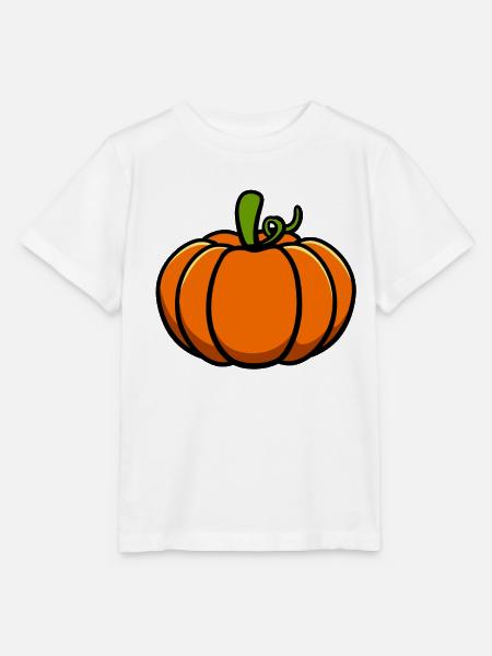 Kürbis - Stanley/Stella Kinder T-Shirt MINI CREATOR  - Weiß