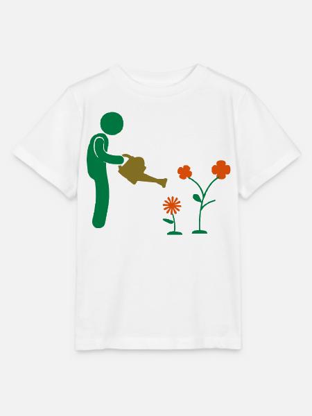 garten - Stanley/Stella Kinder T-Shirt MINI CREATOR - Weiß
