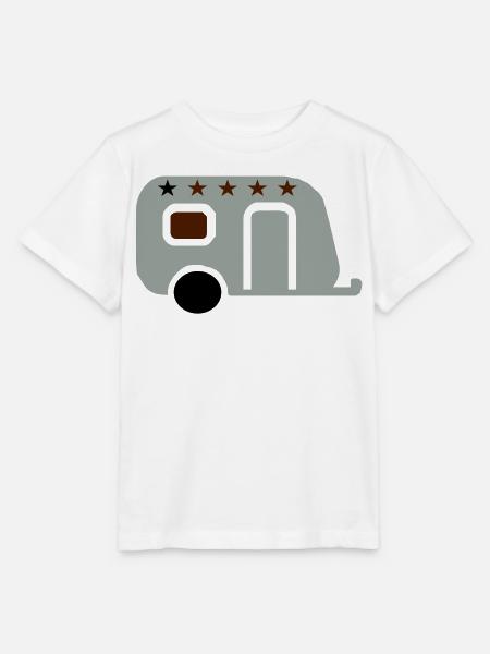campen - Stanley/Stella Kinder T-Shirt MINI CREATOR  - Weiß