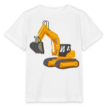 Pelle jaune - T-shirt bio MINI CREATOR Stanley/Stella Enfant - blanc - Devant - Maike (125cm)