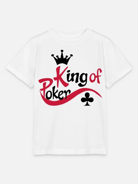 poker - Stanley/Stella Kinder T-Shirt MINI CREATOR - Weiß