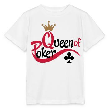 poker - Stanley/Stella Kinder T-Shirt MINI CREATOR  - Weiß - Vorne - Maike (125cm)