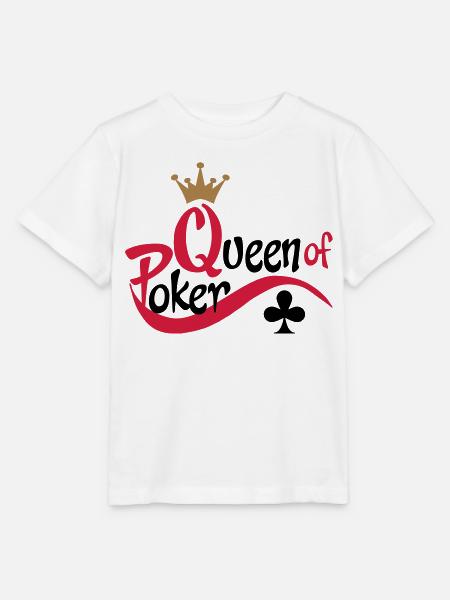 poker - Stanley/Stella Kinder T-Shirt MINI CREATOR - Weiß