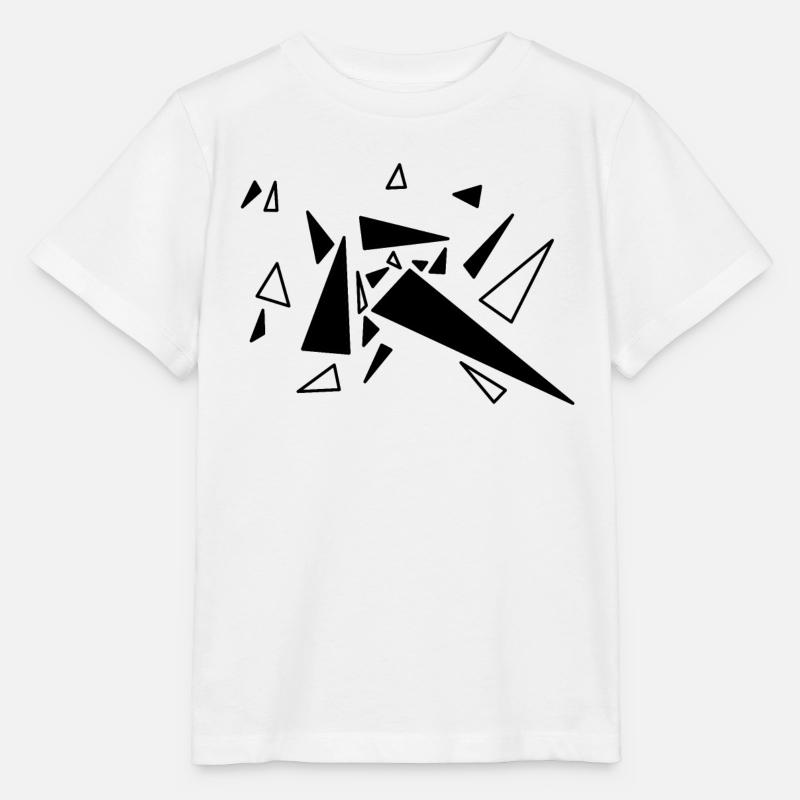 triangle - T-shirt bio MINI CREATOR Stanley/Stella Enfant - blanc
