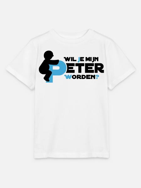 Peter weiß - Stanley/Stella Kinder T-Shirt MINI CREATOR  - Weiß