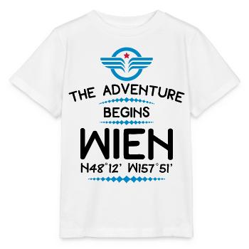 Wien - Stanley/Stella Kinder T-Shirt MINI CREATOR  - Weiß - Vorne - Maike (125cm)