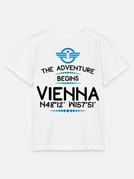 Wien - Stanley/Stella Kinder T-Shirt MINI CREATOR - Weiß