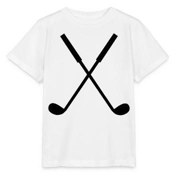 golfschläger - Stanley/Stella Kinder T-Shirt MINI CREATOR  - Weiß - Vorne - Maike (125cm)