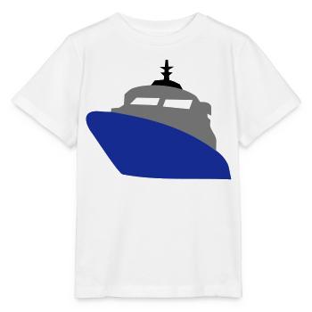 schiff - Stanley/Stella Kinder T-Shirt MINI CREATOR  - Weiß - Vorne - Maike (125cm)