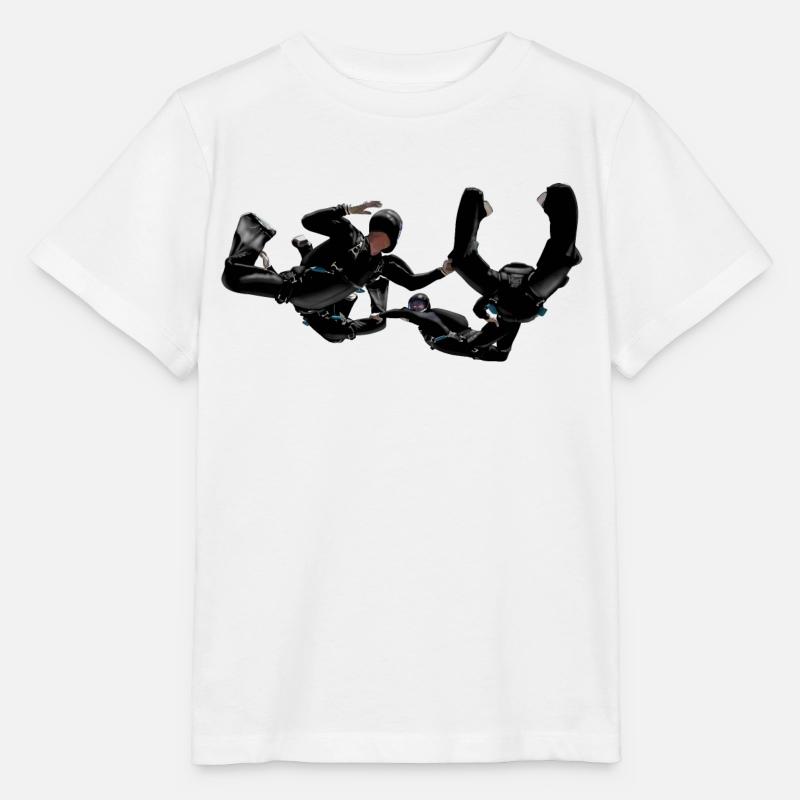 Skydivers - T-shirt bio MINI CREATOR Stanley/Stella Enfant - blanc