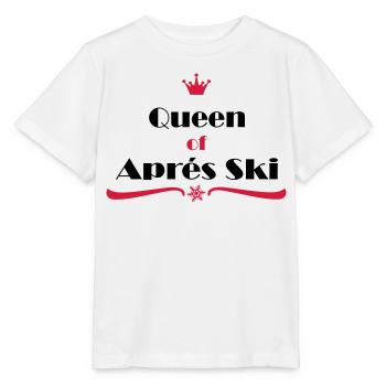 Apres Ski Reine - T-shirt bio MINI CREATOR Stanley/Stella Enfant - blanc - Devant - Maike (125cm)