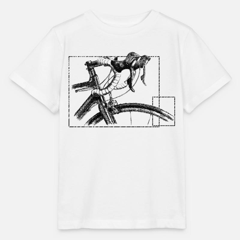 Racing bicycle - T-shirt bio MINI CREATOR Stanley/Stella Enfant - blanc