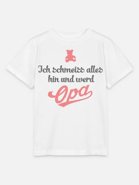 opa - Stanley/Stella Kinder T-Shirt MINI CREATOR - Weiß