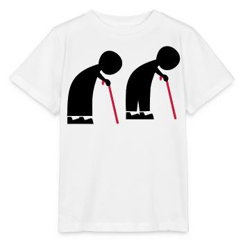 old people - Stanley/Stella MINI CREATOR Kids’ T-Shirt - white - Front - Maike (125cm)