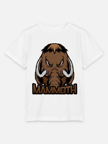 Mammut Böses Mammut - Stanley/Stella Kinder T-Shirt MINI CREATOR  - Weiß