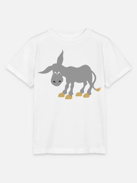 esel - Stanley/Stella Kinder T-Shirt MINI CREATOR  - Weiß