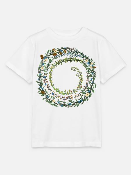 Laub - Stanley/Stella Kinder T-Shirt MINI CREATOR  - Weiß