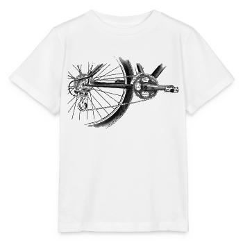 roue - T-shirt bio MINI CREATOR Stanley/Stella Enfant - blanc - Devant - Maike (125cm)