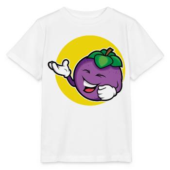 Conception de prune - T-shirt bio MINI CREATOR Stanley/Stella Enfant - blanc - Devant - Maike (125cm)