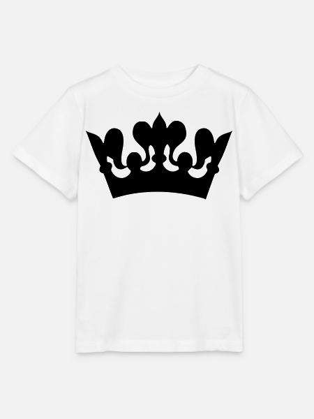 Bild einer Kronenzeichnung # - Stanley/Stella Kinder T-Shirt MINI CREATOR  - Weiß
