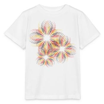 Linie - Stanley/Stella Kinder T-Shirt MINI CREATOR  - Weiß - Vorne - Maike (125cm)