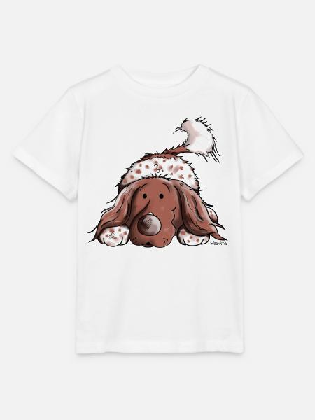 Drolliger Münsterländer - Stanley/Stella Kinder T-Shirt MINI CREATOR  - Weiß