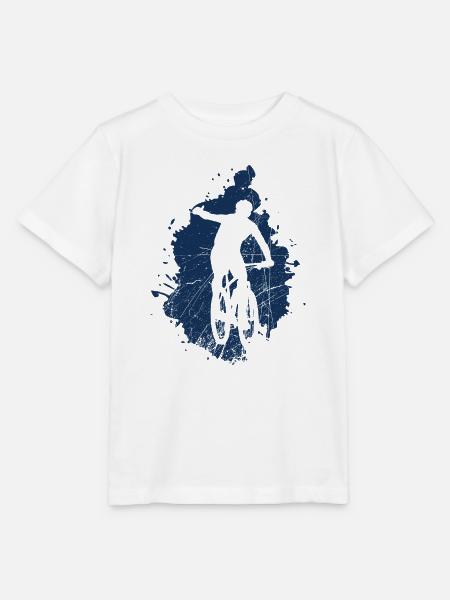 Radfahrer - Fahrrad - Stanley/Stella Kinder T-Shirt MINI CREATOR - Weiß