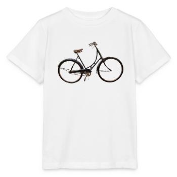 Female bike - Stanley/Stella MINI CREATOR Kids’ T-Shirt - white - Front - Maike (125cm)