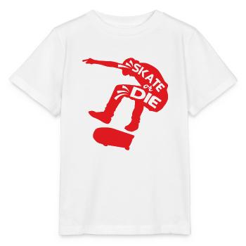 Patiner ou mourir - T-shirt bio MINI CREATOR Stanley/Stella Enfant - blanc - Devant - Maike (125cm)