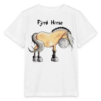 Knuffiger Norweger - Stanley/Stella Kinder T-Shirt MINI CREATOR  - Weiß - Vorne - Maike (125cm)