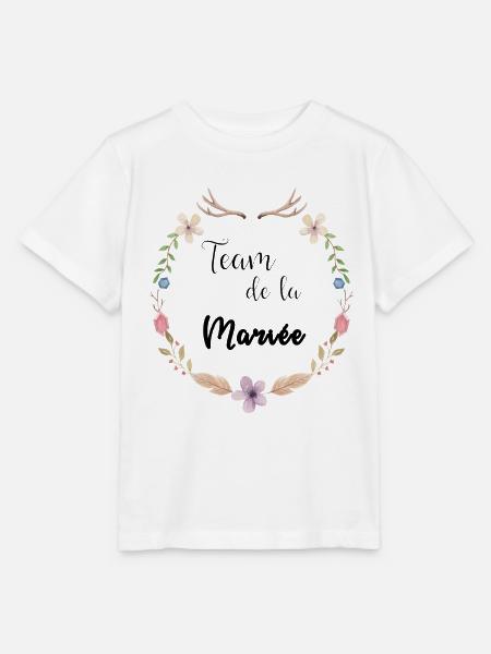 Boho Braut Mannschaft - Stanley/Stella Kinder T-Shirt MINI CREATOR  - Weiß