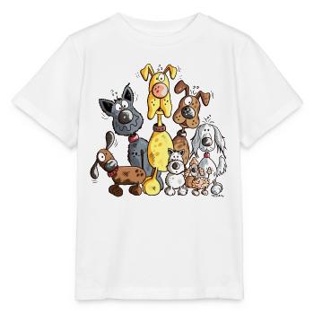 Beaucoup de Chiens - T-shirt bio MINI CREATOR Stanley/Stella Enfant - blanc - Devant - Maike (125cm)