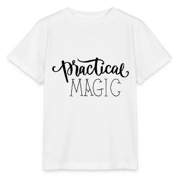Shirt Magic - Guérisseur - T-shirt bio MINI CREATOR Stanley/Stella Enfant - blanc - Devant - Maike (125cm)