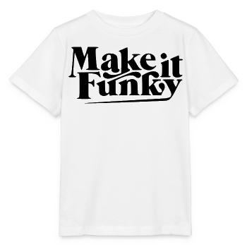Rendez-le funky - T-shirt bio MINI CREATOR Stanley/Stella Enfant - blanc - Devant - Maike (125cm)