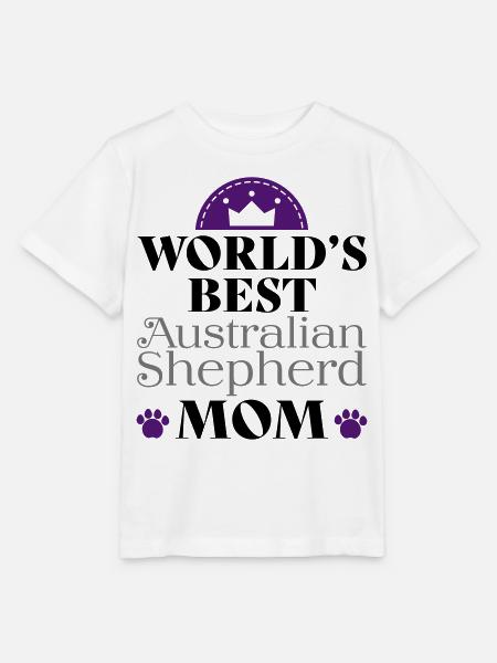 Australian Shepherd - Stanley/Stella Kinder T-Shirt MINI CREATOR - Weiß