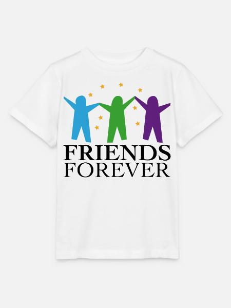 Freunde für immer - Stanley/Stella Kinder T-Shirt MINI CREATOR  - Weiß