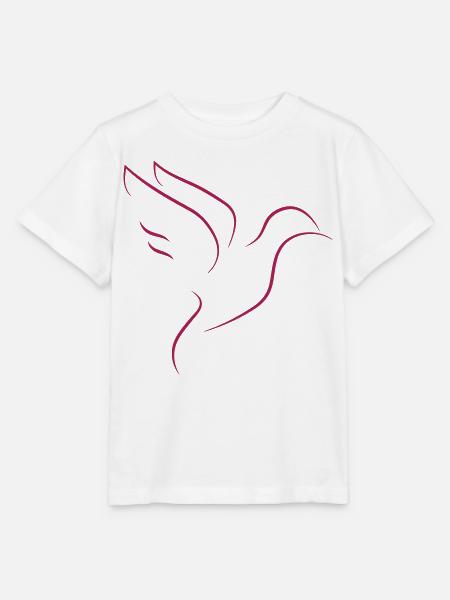 Taube - Stanley/Stella Kinder T-Shirt MINI CREATOR - Weiß
