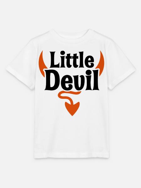 little Devil baby - Stanley/Stella Kinder T-Shirt MINI CREATOR - Weiß