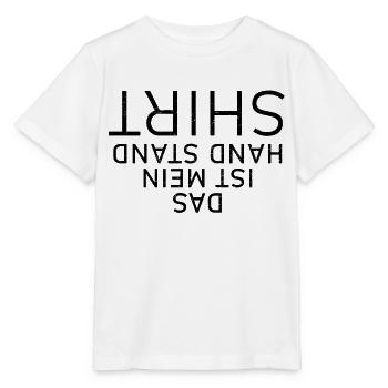 Handstand - Stanley/Stella Kinder T-Shirt MINI CREATOR  - Weiß - Vorne - Maike (125cm)