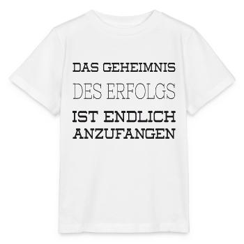 Erfolg - Stanley/Stella Kinder T-Shirt MINI CREATOR  - Weiß - Vorne - Maike (125cm)