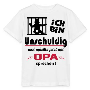 Kind Baby Geburtstag Geschenk Sprüche Opa Opi - Stanley/Stella Kinder T-Shirt MINI CREATOR  - Weiß - Vorne - Maike (125cm)