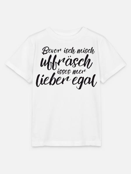 Lieber egal - Stanley/Stella Kinder T-Shirt MINI CREATOR - Weiß